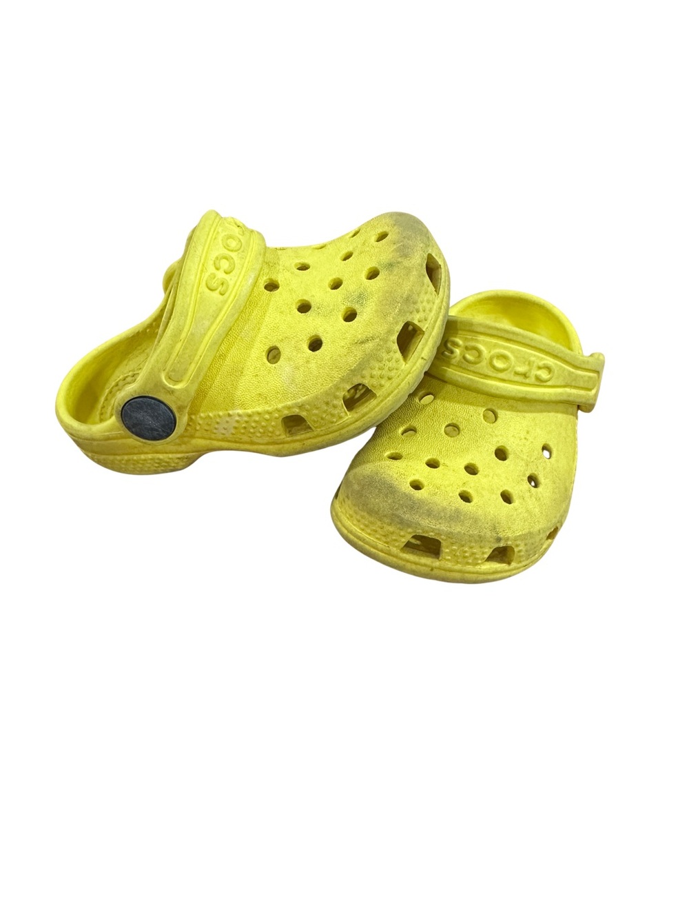 CROCS Kids' Classic Clog in Yellow